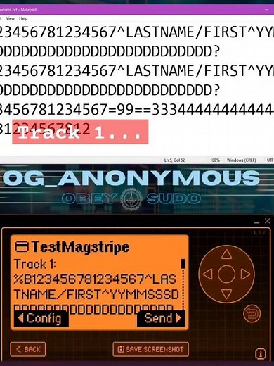 Flipper Zero: MagSpoof Track 1 + Track 2