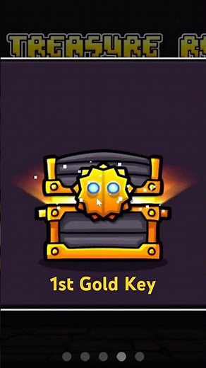 1st Gold Key #geometrydash