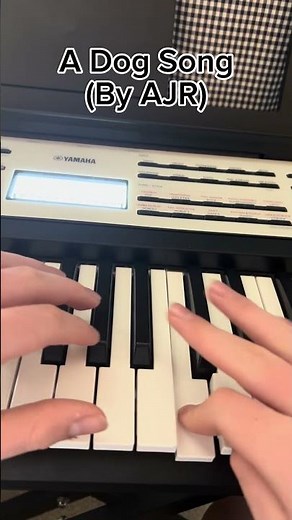 A Dog Song by AJR on Piano #shorts