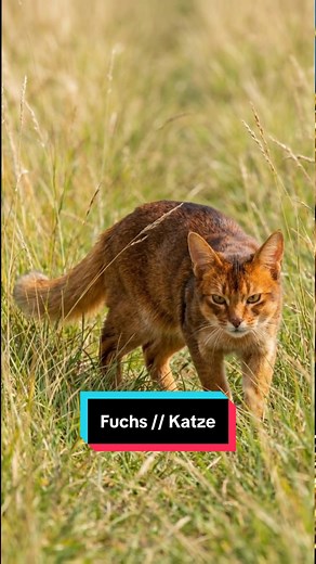 Katze und Fuchs: Die erstaunliche Kreuzung