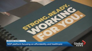 Ontario NDP platform: Pharmacare, tax freeze and health care spending | Globalnews.ca