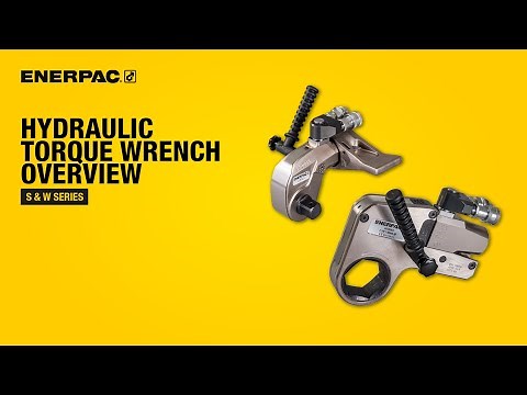 S & W Series Hydraulic Torque Wrenches Tool Demo | Enerpac