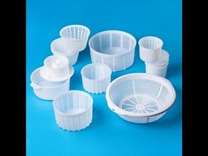 Cheesemaking hard cheese molds. Make cheese at home.