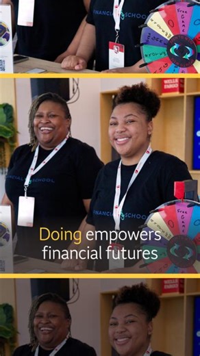 11K views · 59 reactions | We believe everyone deserves access to safe financial education. Financial Joy School helps bring that vision to life by delivering financial education in an engaging gaming platform. This week, they’re sharing that platform with fans at the Wells Fargo Championship. | Wells Fargo | Facebook