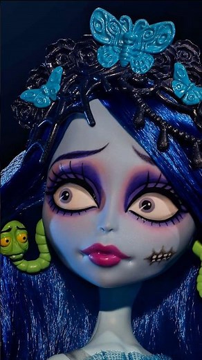 The new Monster High Corpse Bride comes out August 8th! 🖤👰‍♀️ #monsterhigh #shorts