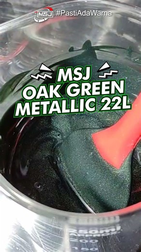 Hadir dengan tone hijau gelap yang dewasa. Metallic-nya halus, bikin tampilan motor keliatan tenang tapi tetap berkarakter. 📲 Follow buat lihat warna premium MSJ lainnya! Color Name : OAK GREEN METALLIC 22L MSJ PAINT INDONESIA 🎨 Custom & Effect Auto Paint Specialist 🛠 Perlengkapan Cat Otomotif (Clearcoat, Spray Gun, Thinner, Hardener, Amplas, Color Lens, Cat Velg) ☎ 0858-82-999-168 • • Toko Cat Mobil/Motor MSJ Jogja 📍Alamat : Jalan Bibis RT02 RW18, Jetis Prenggan, Sidokarto, Kec. Godean, Kab