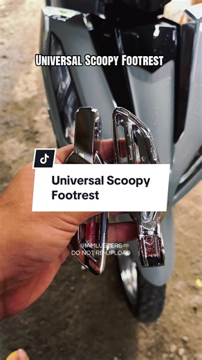 Universal Scoopy Footrest: Enhance Your Ride Comfort