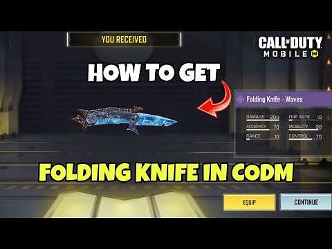 How to get Folding Knife in COD Mobile!