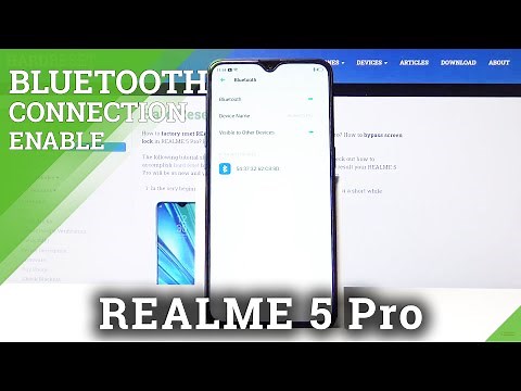 How to Connect Bluetooth Device with REALME 5 Pro – Bluetooth Connection