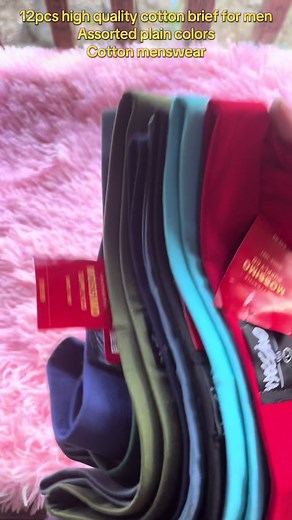 High Quality Cotton Briefs for Men - 12 Pack