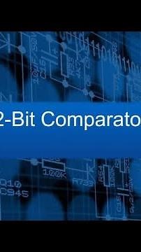 2 bit magnitude comparator | digital electronic | btech bca engineering