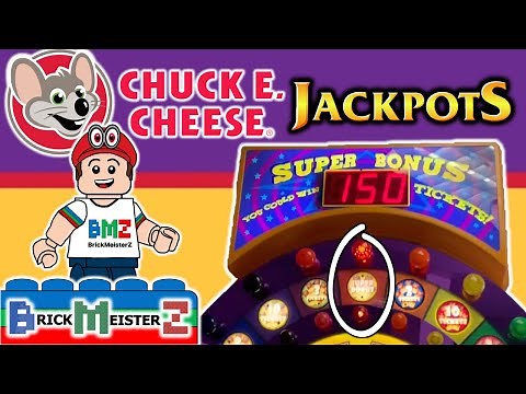 Winning Arcade Jackpots at Chuck E Cheese!