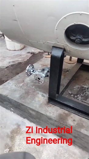 steam boiler installation