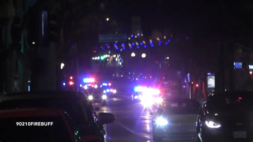 LASD West Hollywood Units Responding Code 3