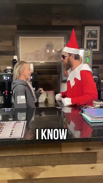 416 reactions · 16 shares | Bad Elf does not enjoy the taste explosion that is a peppermint latte. His loss, more coffee for us. #NineLineApparel #BadElf #Elf #Santa #Christmas #ChristmasMeme | Nine Line Apparel | Facebook