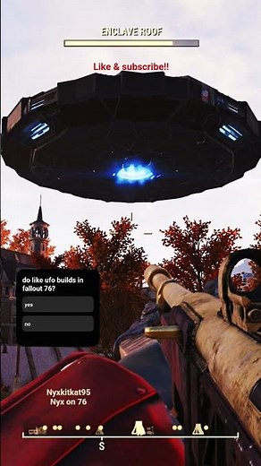 do you like fallout 76 ufo buils? fallout 76 camp build brought to life with AI