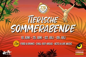 Tierische Sommerabende – Tiergarten Schönbrunn