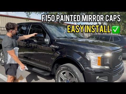 2018-2020 F150 Mirror Cap Replacement Installation