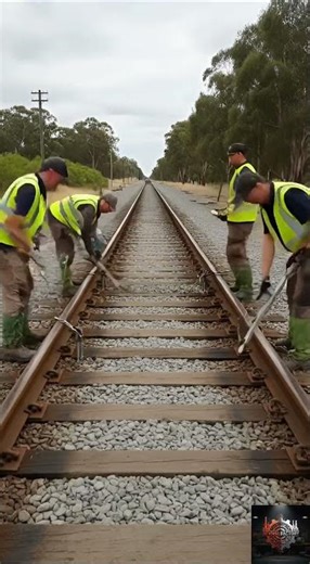 Railway Track Restoration | Full Track Repair & Rebuild Timelapse