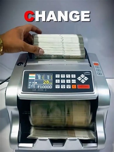 Currency Notes Under Microscope