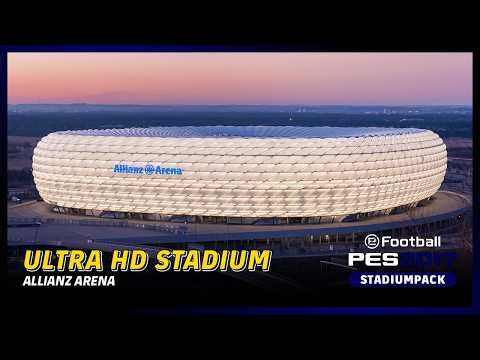 PES 2017 New Ultra HD Stadiums (Allianz Arena – Bayern Munich) – Feel Like Real Football