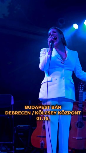 🎻Hosszú kihagyás után január 15-én fellép a Budapest Bár Debrecenben, a Kölcsey Központban. Kezdd nagyszerű muzsikával, kitűnő dalokkal és a fantasztikus zenekarral az új évet! A Budapest Bár zenekar kiegészül egy három tagú fúvósszekcióval, és természetesen kedvenc énekeseinkkel! 💥Velünk lesz Kollár-Klemencz László, Tóth Vera, Frenk, Szűcs Krisztián, Ferenczi György, Ferenczi Bora és legújabb énekesnőnk, Schoblocher Barbara is. A jegyek fele már elfogyott, érdemes időben beszerezni. https://w