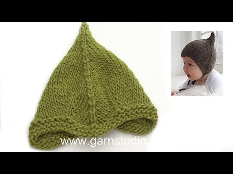 How to decrease and increase to the hat in DROPS Baby 21-34