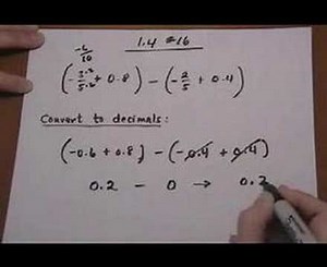 order of operations with fractions and decimals