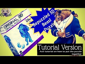 Bepuzzled 3D Crystal Puzzle Beast- Normal Speed- Tutorial Version