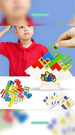 Stacking Blocks Tetra Tower Balance Game