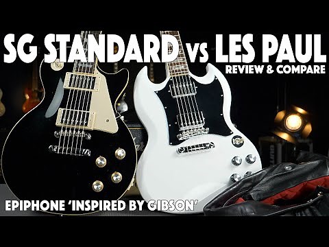 Epiphone SG Standard vs Les Paul Standard 60's - Side by Side - Review & Comparison