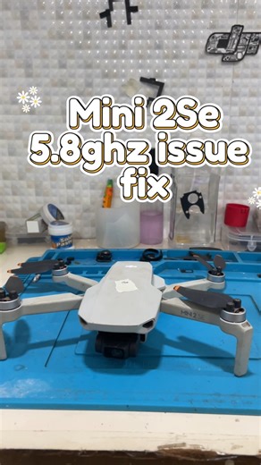 DJI Mini 2 SE | 5.8GHz Transmission Issue Fixed 📡🔧