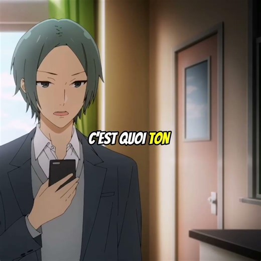 IL CHERCHE SON TÉLÉPHONE 😳 #anime #short #moments