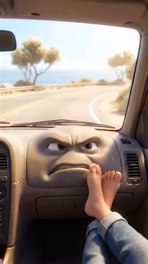 @smarthumanlab on Instagram: "Small driving habits can prevent serious car damage and safety risks. Resting your feet on the dashboard puts them directly over the airbag, which can cause severe injuries if it deploys. Heavy keychains add constant strain to the ignition lock cylinder, leading to premature wear and starting issues. Proper windshield moisture control (using defog and airflow correctly) prevents fog buildup that reduces visibility and increases accident risk. Simple prevention prote