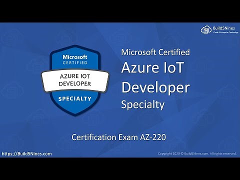 Microsoft Azure IoT Developer Certification (AZ-220) Prerequisites, Objectives, and Study Tips