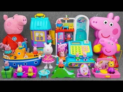 Peppa Pig Toy Collection Unboxing Review | Peppa Pig Shopping Mall Playset