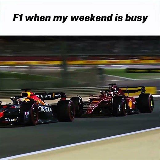 F1 when you are busy vs when you are free