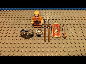 Roman soldier with and with our armour