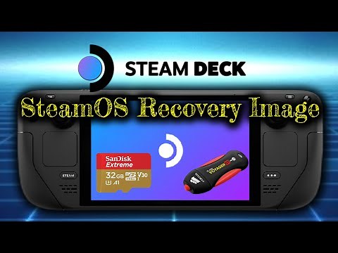 Steam Deck Tutorial - No PC needed - Create a SteamOS recovery image using SteamOS on the Steam Deck