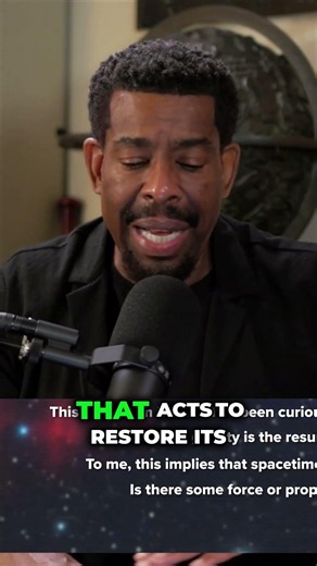 Is spacetime naturally flat? Neil deGrasse Tyson explores a wild theory.