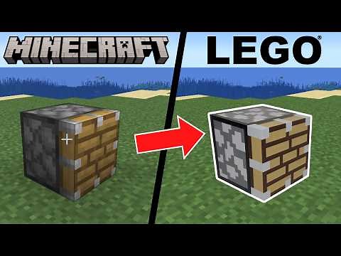 100% WORKING LEGO® Minecraft Piston