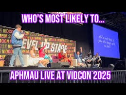 Let’s play a game with Pierce and the Aphmau crew at Vidcon 2025 and sneak peek! #aphmau #aphmaucrew #vidconan25 #minecraft #mystreet #myinnerdemons #mermaidtales #alternates #roblox #cottoncandyky_playz | Aphmau minecraft