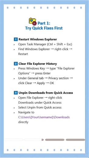 Windows 10 Downloads Folder Not Responding? Fix It in Minutes!#windows10 #filerecovery