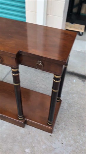 Vintage Neoclassical console table / entry hall table