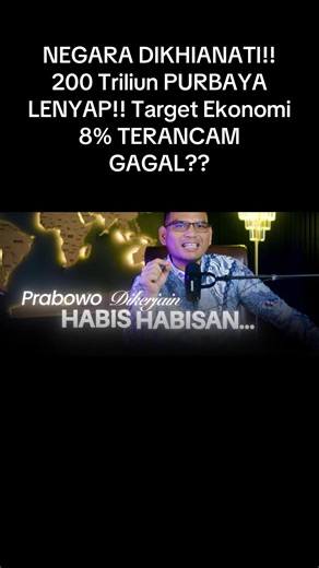Krisis Ekonomi Indonesia: Purbaya dan Target 8%