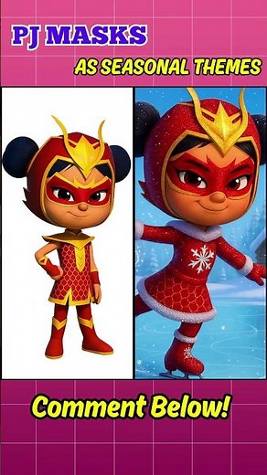 PJ Masks Characters Reimagined as Seasonal Themes! 🍂❄️🌸☀️ Which Season Fits Them Best?