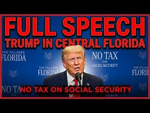 FULL SPEECH: Trump Makes Visit To Central Florida