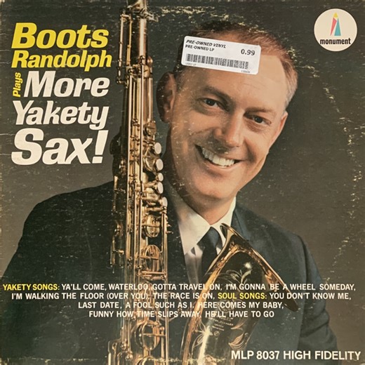 Boots Randolph - Boots Randolph Plays More Yakety Sax
