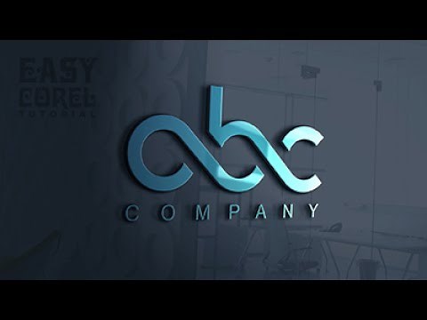 How to draw simple professional logo | continuous custom ABC letter logo - logotype
