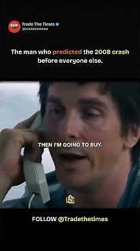 How Did One Man See the 2008 Crash Coming?